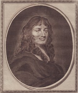 Porträtt av den engelske politikern Sir William Temple (1628-1699), kopparstick av John Goldar (1729-1795) från målning av P Lely av Unbekannt Unbekannt