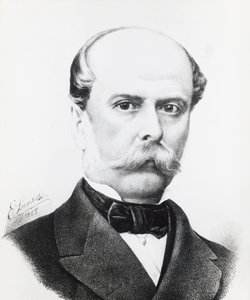 Porträtt av Filippo Pacini (1812-1883), italiensk anatom och patolog av Unbekannt Unbekannt