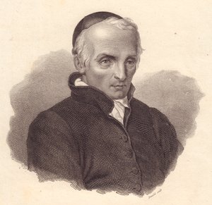 Porträtt av den italienske religiösen och teologen Ottavio Giovanni Battista Assarotti (1753-1829), kopparstick av Bonaldi av Unbekannt Unbekannt