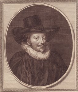Porträtt av John Williams (1582-1650), ärkebiskop av York, kopparstick av John Goldar (1729-1795) av Unbekannt Unbekannt