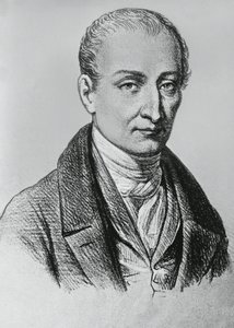Porträtt av Joseph Nicephore Niepce (1765-1833), fransk uppfinnare av heliografi av Unbekannt Unbekannt
