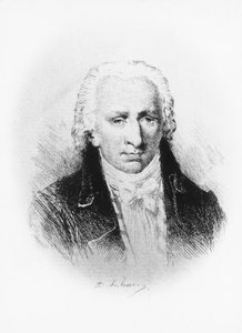 Porträtt av Stanislas Jean, Marquis de Boufflers (1738-1815), fransk författare, soldat och akademiker, etsning efter teckning av Adolphe Lalauze (1838-1905) av Unbekannt Unbekannt