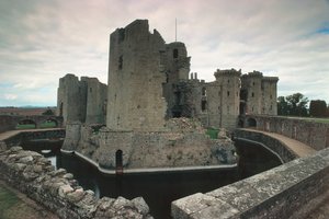 Raglan Castle, Monmouthshire, South Wales, Storbritannien (foto) av Unbekannt Unbekannt