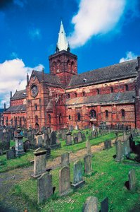 Saint Magnus Cathedral, Kirkwall, fastlandet, Orkneyöarna, Skottland, Storbritannien av Unbekannt Unbekannt
