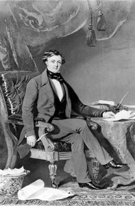Thomas Brassey, brittisk järnvägsentreprenör och ingenjör, c 1830-talet av Unbekannt Unbekannt