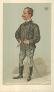 Victor Emmanuel III, Italien, 26 juni 1902, tecknad serie Vanity Fair