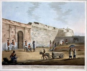 Mysore Gate i Bangalore, skylt 14 från 