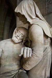 Pieta, detalj