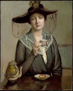 En kopp te, ca 1900