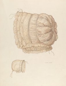Babymössa, ca. 1939. av Lillian Causey