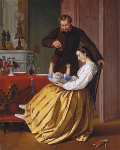Konversationsstycke, ca. 1851-52.