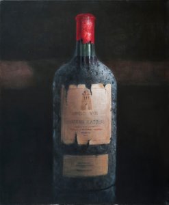 Chateau Latour, 2012 (akryl på duk)