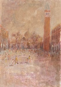 St Marks Venedig 2 av Lincoln Seligman