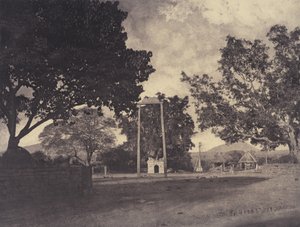 Beekinpully: Permauls gunga på Mariammah Covil,december 1857-januari 1858 (foto) av Linnaeus Tripe