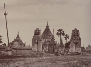 Pugahm Myo: Ingång till Shwe Zeegong-pagoden av Linnaeus Tripe