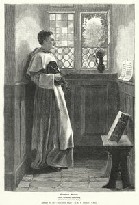 Julmorgon (gravyr) av Lionel Charles Henley
