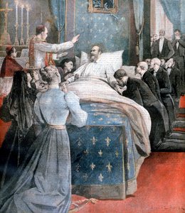 Comte de Paris död, England, 1894