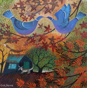 Höstens trädgård, 2024 av Lisa Graa Jensen