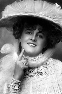 Marie Studholme 1875-1930, engelsk skådespelerska, 1900-tal.