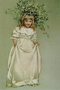 Under misteln, 1800-talet av Lizzie Mack