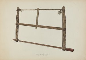 Coopersmith Saw, 1938. av Lloyd Charles Lemcke
