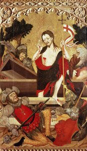 Uppståndelsen (tempera på panel)