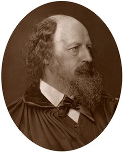 Alfred Tennyson, DCL, FRS, engelsk poetpristagare, 1883. av Lock and Whitfield