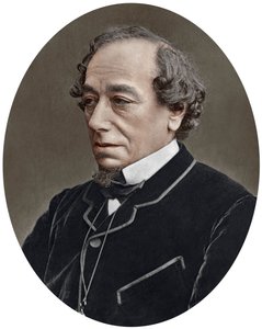 Benjamin Disraeli, Earl of Beaconsfield, brittisk konservativ premiärminister, 1881. av Lock and Whitfield