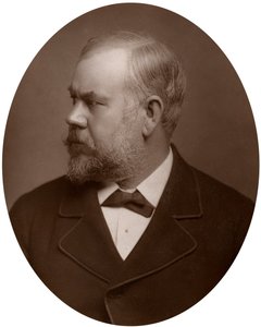 Henry Hugh Armstead, RA, brittisk skulptör och illustratör, 1883. av Lock and Whitfield
