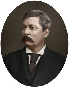 Henry Morton Stanley, afrikansk upptäcktsresande, 1880. av Lock and Whitfield