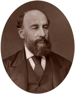 Sir George Strong Nares, arktisk upptäcktsresande, 1878. av Lock and Whitfield