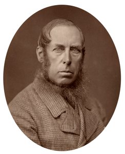 Sir Robert Porrett Collier, domare i Judicial Committee of the Privy Council, 1880. av Lock and Whitfield