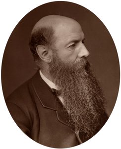 Sir Wilfrid Lawson, politiker, MP för Carlisle, 1882. av Lock and Whitfield