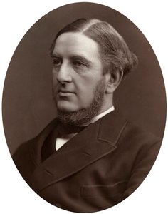 Sir William Vernon Harcourt QC, MP, professor i internationell rätt vid Cambridge University, 1877. av Lock and Whitfield