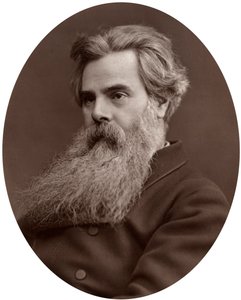 Thomas Woolner, RA, professor i skulptur vid Royal Academy, 1877. av Lock and Whitfield