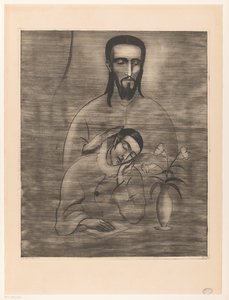 Pjerrot i Christus Pierrots dröm (originaltitel) av Lodewijk Schelfhout (signed by artist)