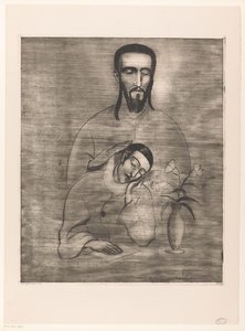 Pjerrot i Christus Pierrots dröm (originaltitel) av Lodewijk Schelfhout (signed by artist)