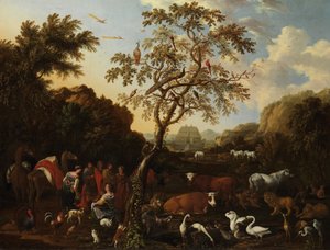 Arken, ca. 1700. av Lodewyk Tieling