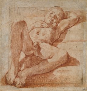 Studie av en naken pojke, 1575-1619