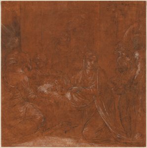 Herdarnas tillbedjan av Lodovico Carracci