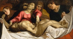 Klagovisan, ca. 1582. av Lodovico Carracci