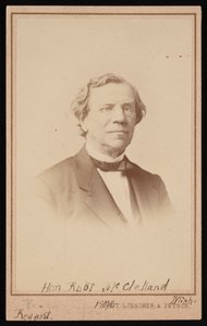 Porträtt av Robert McClelland 1807-1880, 1870.