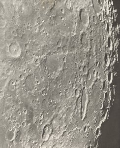 Lunar Photography Blancanus - Tycho - Schiller av Loewy et Puiseux