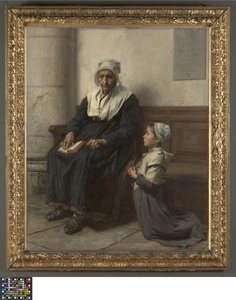Mormor och farmor av Leon-Augustin Lhermitte