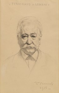 Ferdinand De Lesseps av Léon Bonnat