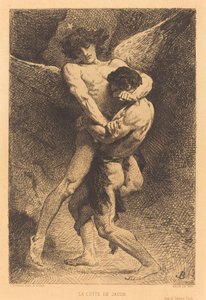 La Lutte de Jacob (Jacob brottas med ängeln)