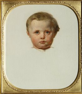 Porträtt av Philipp la Renotiere von Ferrary (eller Filippo eller Philippe Ferrari) (1850-1917), son till Raffaele de Ferrari och Maria de Brignole-Sale (Brignole Sale), hertig och hertiginna av Galliera Målning av Leon Cogniet (1794-1880) Runt 1853 Palazz