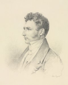 Porträtt av en gentleman av Léon Cogniet