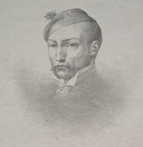 Theodore Gericault av Léon Cogniet