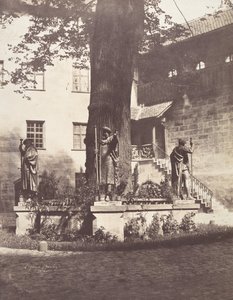 Nürnberg, Interiör av hovet i det kejserliga burg, 1857. av Léon Gérard